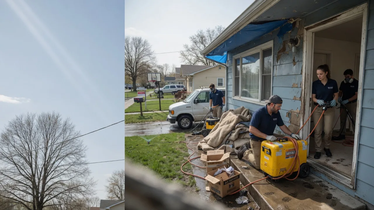 Basement Flood Cleanup in Mohall, ND near me
